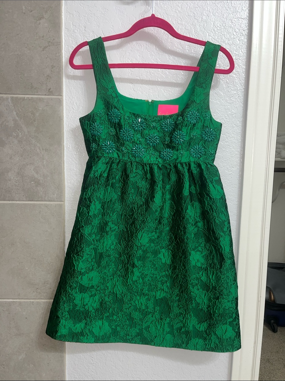 Emerald Green Party Dress
